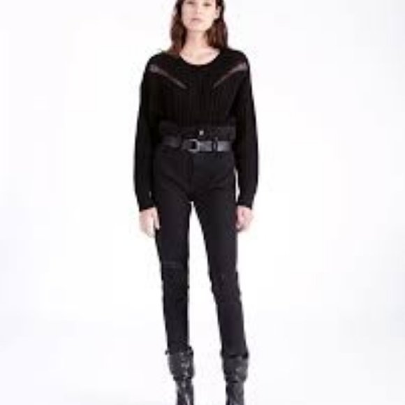 IRO Opera Sweater in Black - Picture 2 of 11